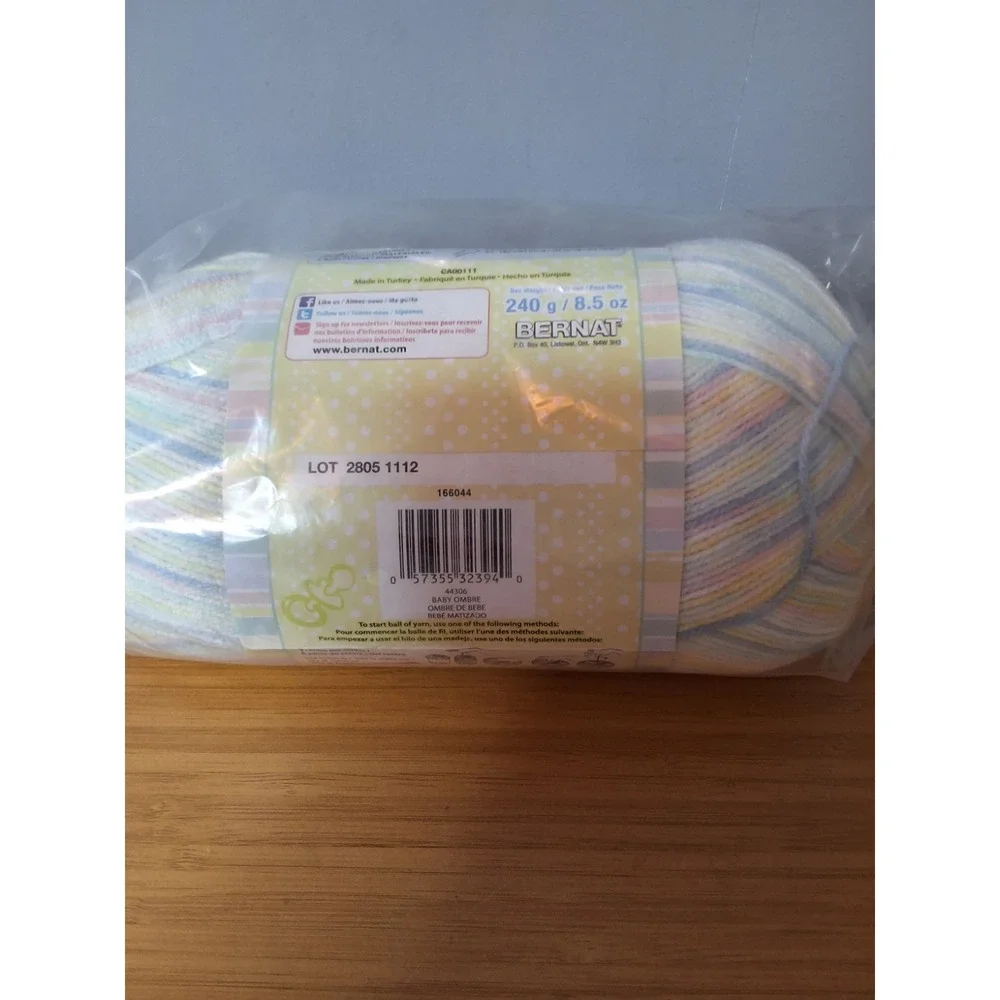 NEW 3 Skeins Of Yarn Including Red Heart, Bernard Baby And Premier. Lot Of 3